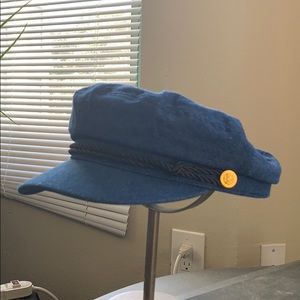 Brixton Denim Messenger Hat (NWOT)
